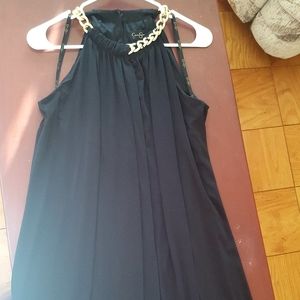 Short black party dress